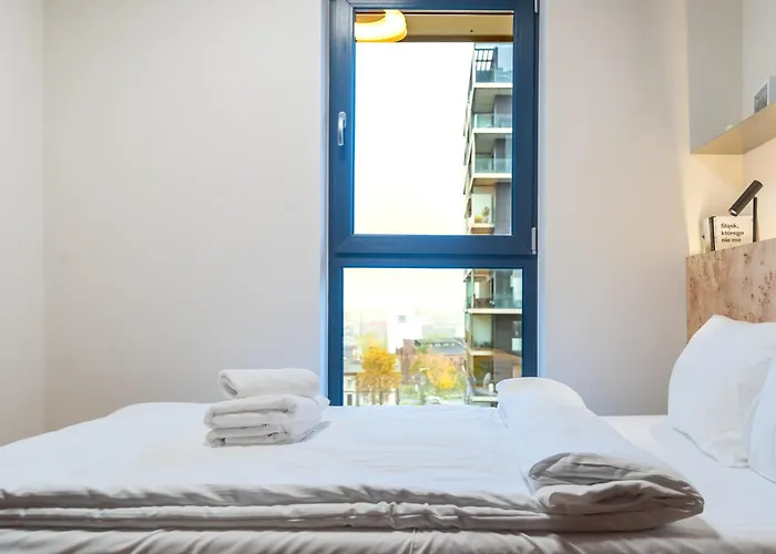 דירה Spodek Harmony By Bookinghost קטוביץ